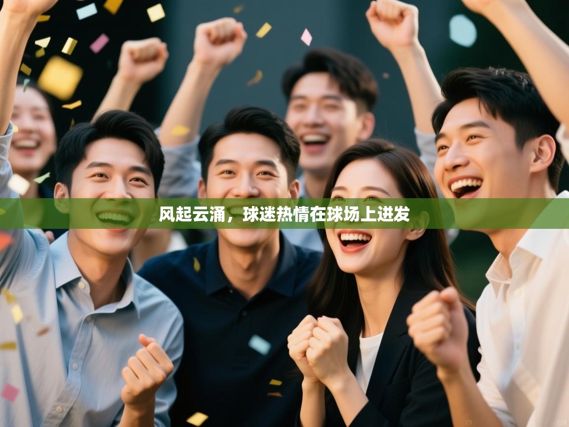 风起云涌，球迷热情在球场上迸发  第1张